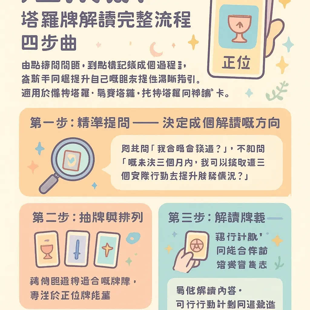 塔羅牌解讀 - 正位牌