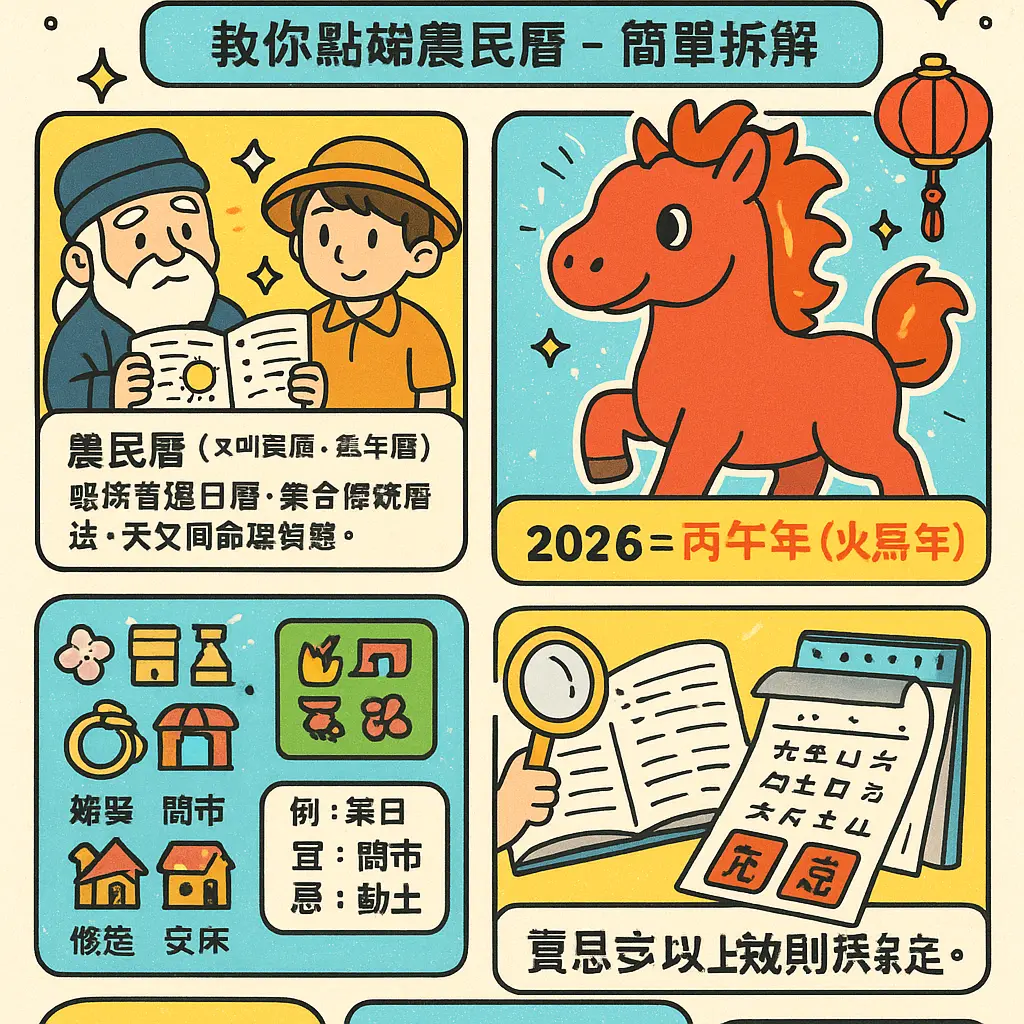 農民曆 - 農民曆