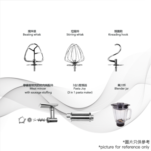 NFSM-100專業多功能廚師機：圖片 2